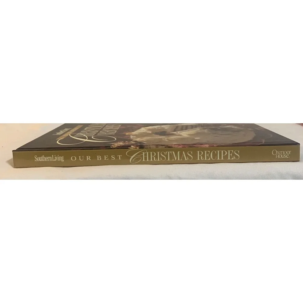 Southern Living Our Best Christmas Recipes Hardcover Cookbook 1994 Oxmoor House